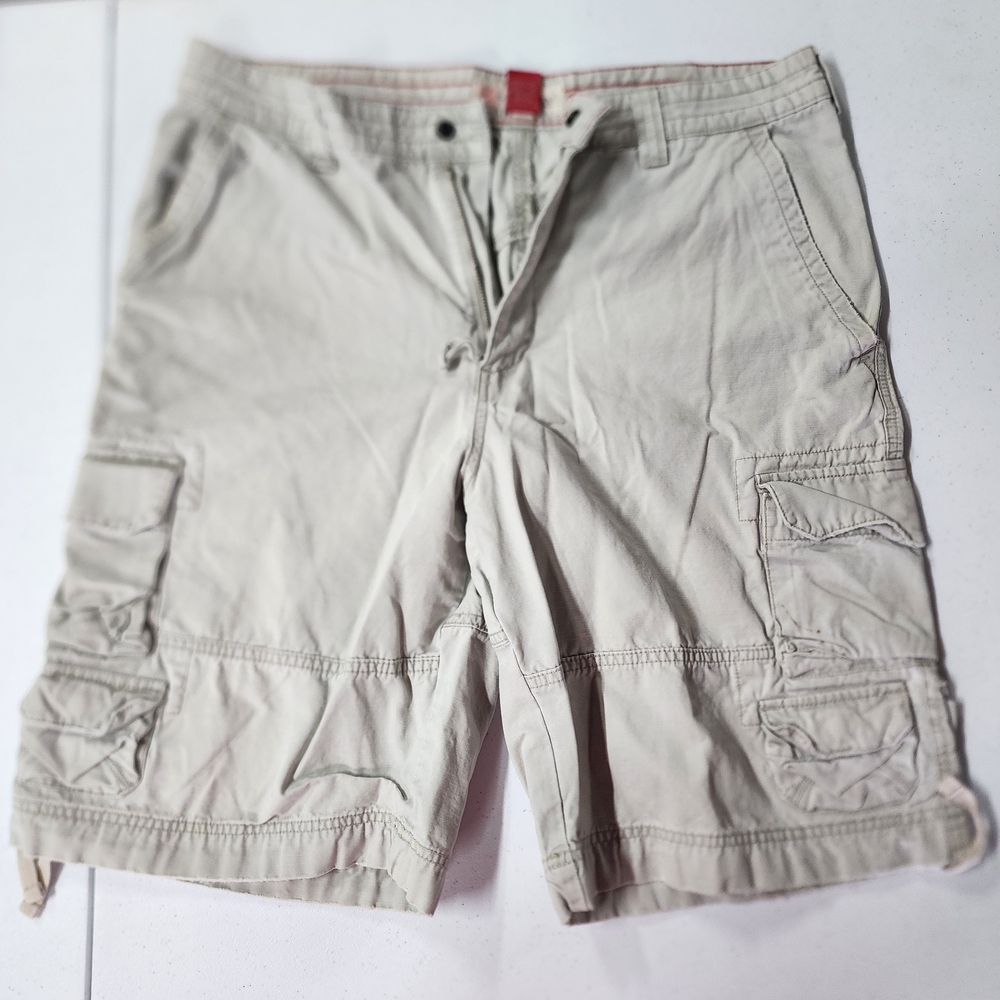 Men's Tan Cargo Shorts